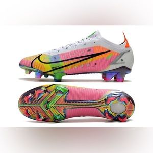 Nike Mercurial Vapor Dragonfly 14 Elite FG - White/Metallic Silver/Dark Raisin